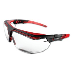 UVEX AVATAR OTG BLK/RED CLEAR HC-HONEYWELL-SPERI-763-S3851