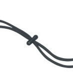 BLACK UNIVERSAL SAFTEYHANG CORD-HONEYWELL-SPERI-763-S501