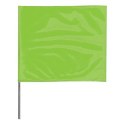 2"X3"X18" WIRE LIMEGLO STAKE FLAGS-PRESCO PROD*764-764-2318LG
