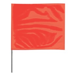 2"X3"X18" WIRE RED-GLO STAKE FLAG-PRESCO PROD*764-764-2318RG