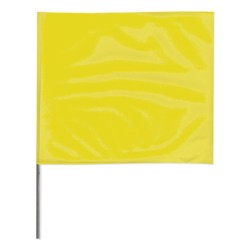 2.5"X3.5" 21"WIRE YELLOWSTAKE FLAG-PRESCO PROD*764-764-2321Y