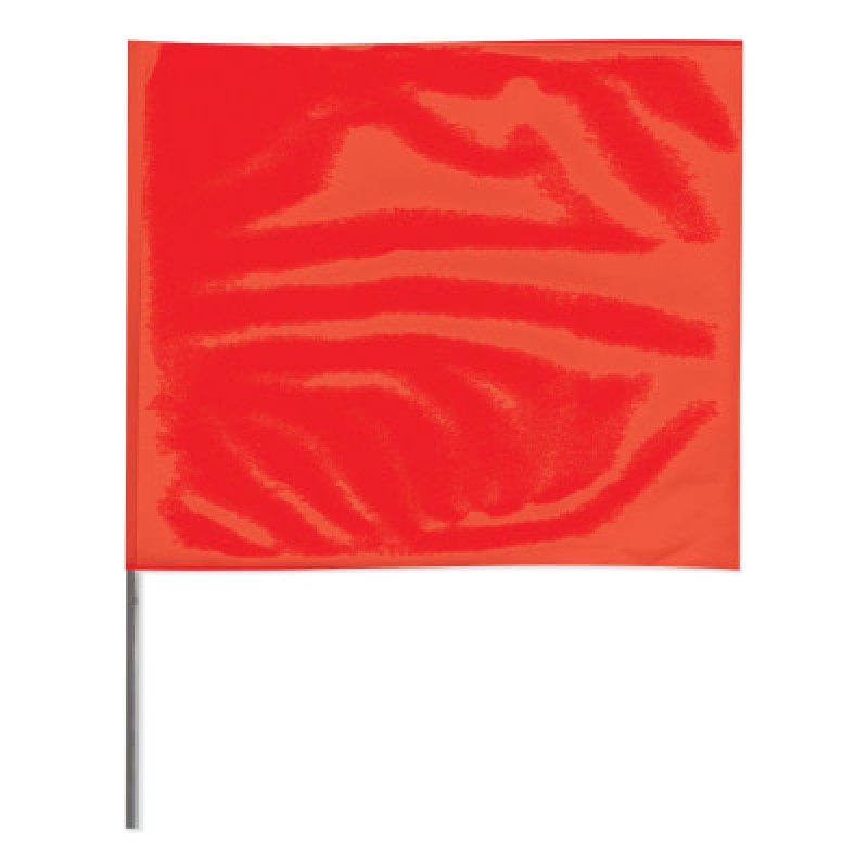 2.5"X 3.5" 24" WIRE REDSTAKE FLAG-PRESCO PROD*764-764-2324R