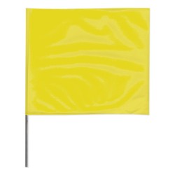 2.5"X3.5" 24"WIRE YELLOWSTAKE FLAG-PRESCO PROD*764-764-2324Y