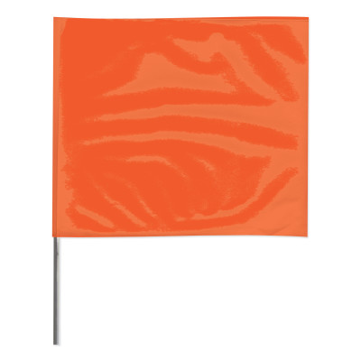 2"X3"X30" WIRE ORANGLO STAKE FLAG-PRESCO PROD*764-764-2330OG