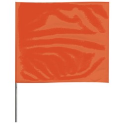 4X5X21" ORANGE WIRE STAKE FLAG-PRESCO PROD*764-764-4521O