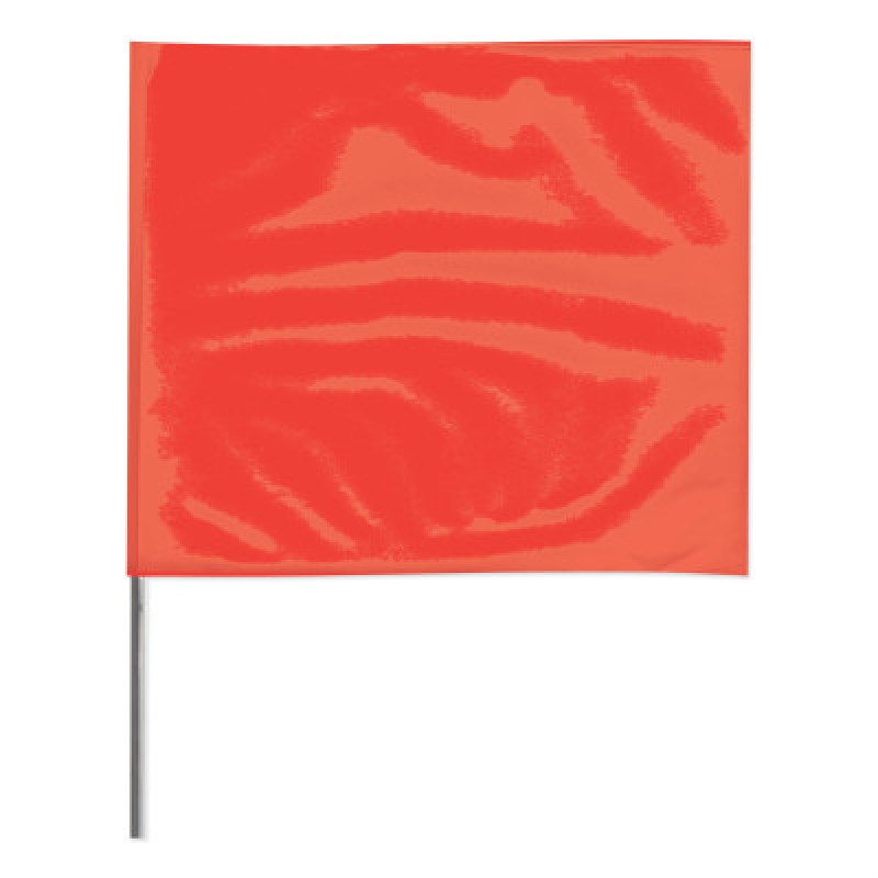 4"X 5"X24" WIRE REDGLO STAKE FLAG-PRESCO PROD*764-764-4524RG