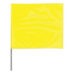 4"X5"X24" WIRE YELLOWGLOSTAKE FLAG-PRESCO PROD*764-764-4524YG