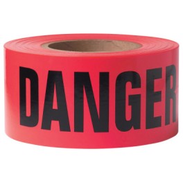 DANGER- RED 3MIL-PRESCO PROD*764-764-SB3103R21