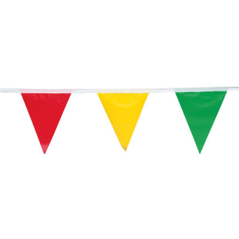 PENNANT FLAG MULTICOLORED 100'-PRESCO PROD*764-764-SPF912100M