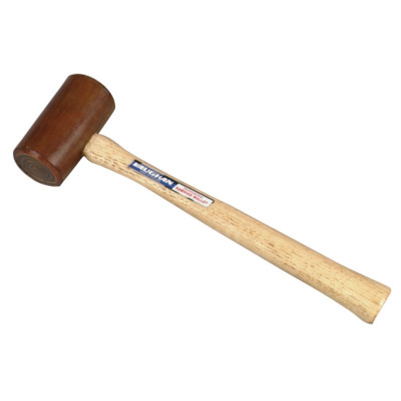 582-16 2" RAWHIDE MALLETW/12" HARDW-VAUGHAN & BUSHN-770-RM200