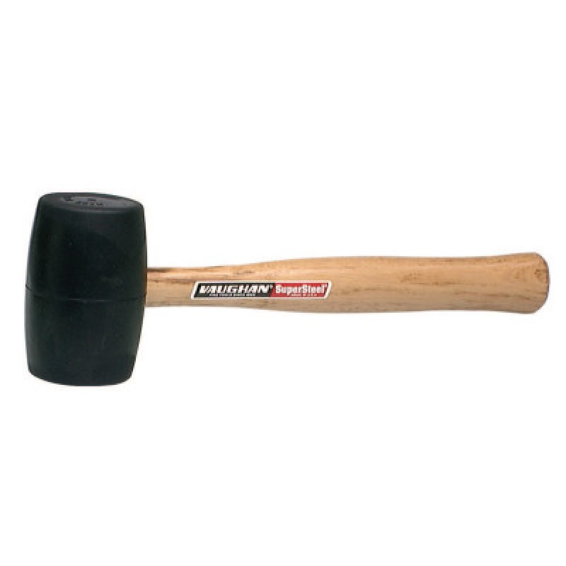 574-31 20-OZ. BLACK RUBBER MALLET-VAUGHAN & BUSHN-770-RM2B