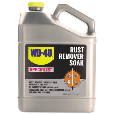 1 GALLON PLASTIC BOTTLERUST REMOVER SOAK-WD-40 CO ***780-780-300042