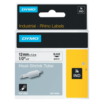 RHINO 1/2" WHITE HEAT SHRINK TUBES-SANFORD LP-784-18055