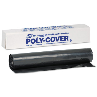 6MIL 32X100 BLACK POLY COVER-WARP BROS ***79-795-6X32-B