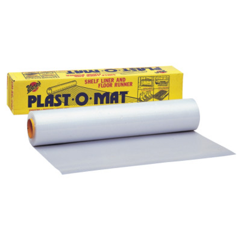 30"X100' ROLL CLEAR FLOOR RUNNER PLAST-O-MAT-WARP BROS ***79-795-PM100