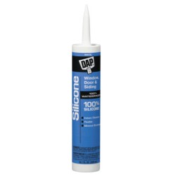 100% SILIC SEAL.WHITE 10.1 FL. OZ.-DAP PRODUCTS IN-802-08646