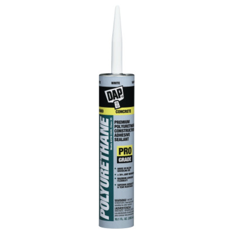 PREM POLYURETHANE ADH SEAL.WHITE 10.1 FL. OZ.-DAP PRODUCTS IN-802-18810