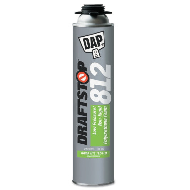 DRAFTSTOP 812 WINDOW&DOOR FOAM WHITE 26.0 WT.OZ-DAP PRODUCTS IN-802-80812