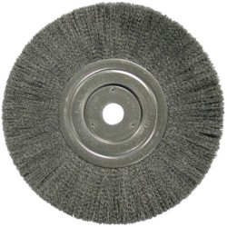 8" NARROW CRIMPED WIRE WHEEL .008 W/3/4"-WEILER CORPORAT-804-01148