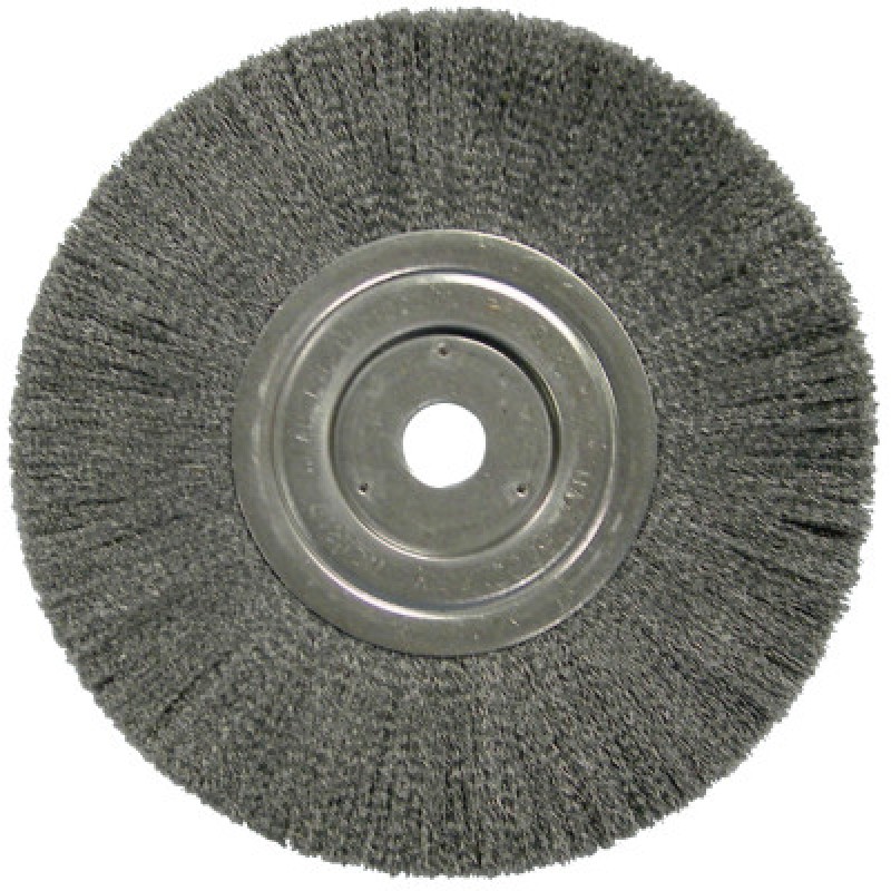 8" NARROW CRIMPED WIRE WHEEL .008 W/3/4"-WEILER CORPORAT-804-01148