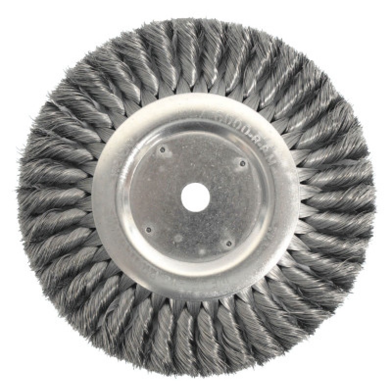ST-8 8"X.014 KNOT WIRE WHEEL BRUSH W/3/4" ARBO-WEILER CORPORAT-804-08138