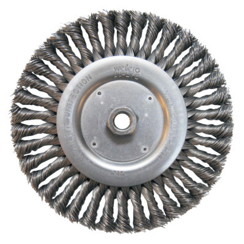 ST-8" STANDARD TWIST WIRE WHEEL 5/8"-11 THR-WEILER CORPORAT-804-08156