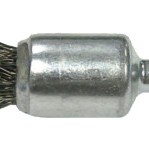 1/2" CRIMPED WIRE CNTRLDFLARE END BRUSH .014SS-WEILER CORPORAT-804-10314