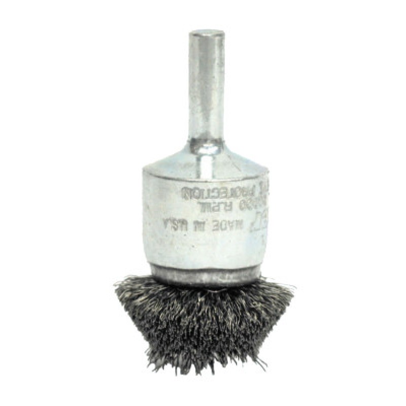 EBC-2 2" CIRCULAR FLAREDWIRE END BRUSH .014-WEILER CORPORAT-804-11142
