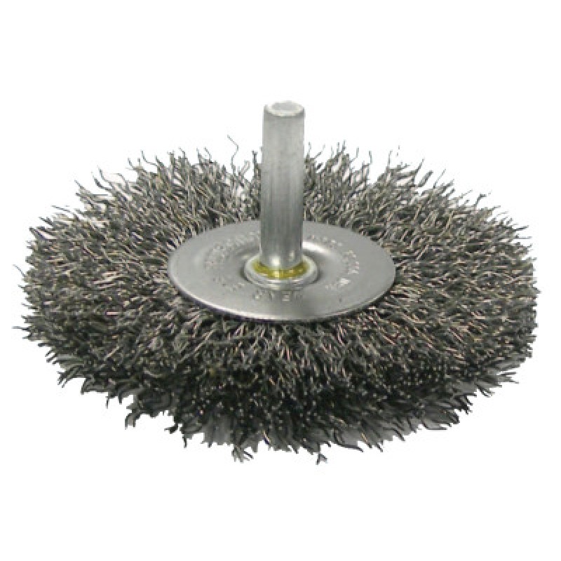 4" WIRE CRIMPED RADIAL WHEEL-WEILER CORPORAT-804-17969