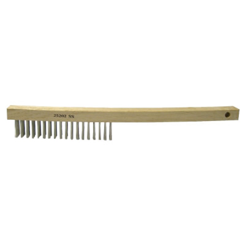 ECONOMY HAND WIRE SCRATCH BRUSH .012SS ECH-48SS-WEILER CORPORAT-804-25202
