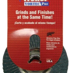 4" VORTEC ABRASIVE FLAPDISC- 36Z- 5/8" A.H.-WEILER CORPORAT-804-30821