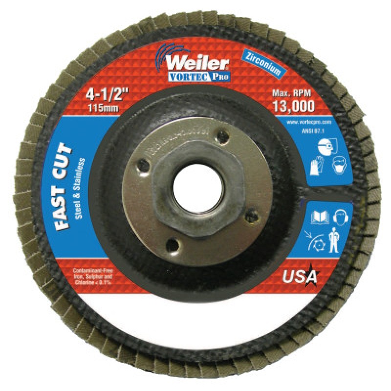 4-1/2 WOLV ANGLED  36Z 5/8-11 UNC NUT-WEILER CORPORAT-804-31349