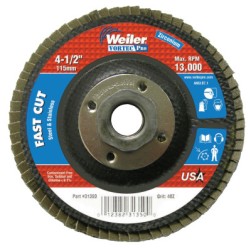 4-1/2" WOLVERINE ANGLED 40Z  5/8"-11 UNC NUT-WEILER CORPORAT-804-31350