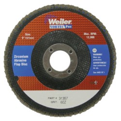 5" WOLV ANGLED PHENOLICBACKING 60Z 7/8 ARB HOLE-WEILER CORPORAT-804-31357