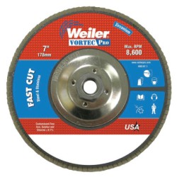 7" WOLV ANGLED PHENOLICBACK 36Z 5/8-11 UNC NUT-WEILER CORPORAT-804-31367