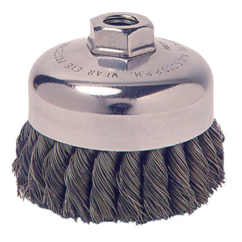 4" KNOT CUP BRUSH-WEILER CORPORAT-804-36044