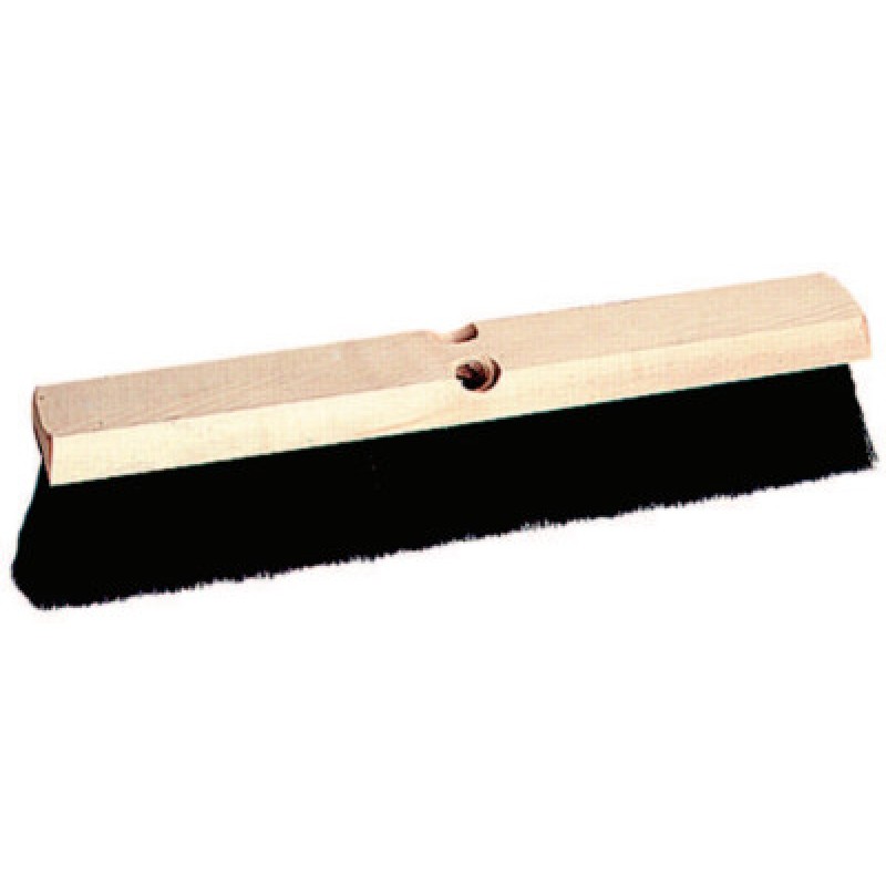 18" MEDIUM SWEEP FLOOR BRUSH BLACK TAMPICO FILL-WEILER CORPORAT-804-42007