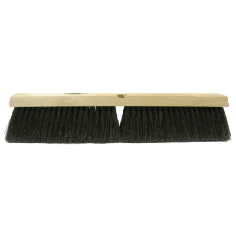 24" FINE SWEEP FLOOR BRUSH BLACK HORSEHAIR-WEILER CORPORAT-804-42014