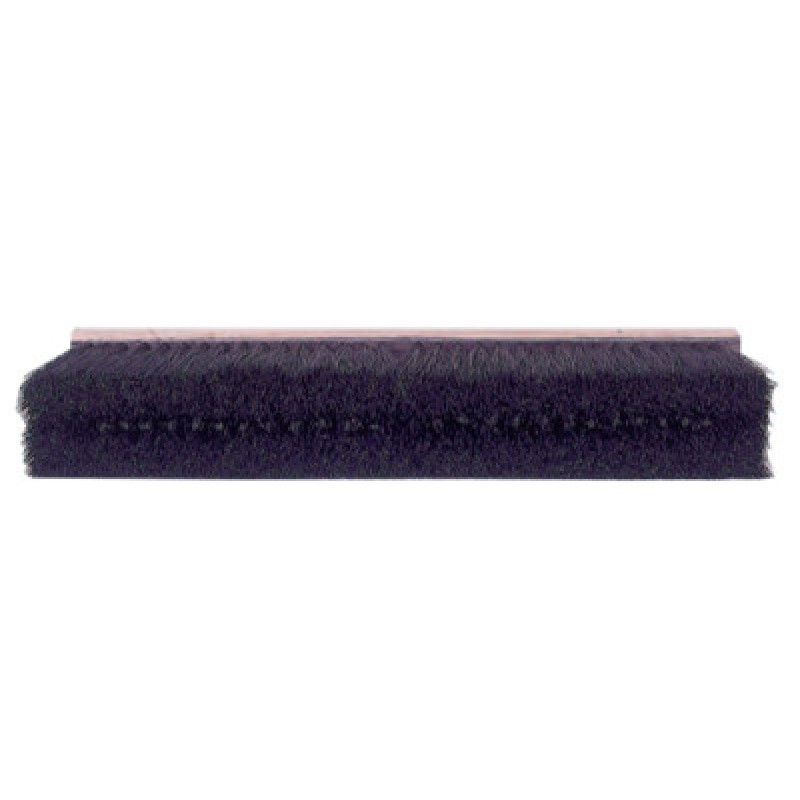 24" COARSE FLOOR BRUSH BLK. TAMPICO W/1-ROW TEM-WEILER CORPORAT-804-42135