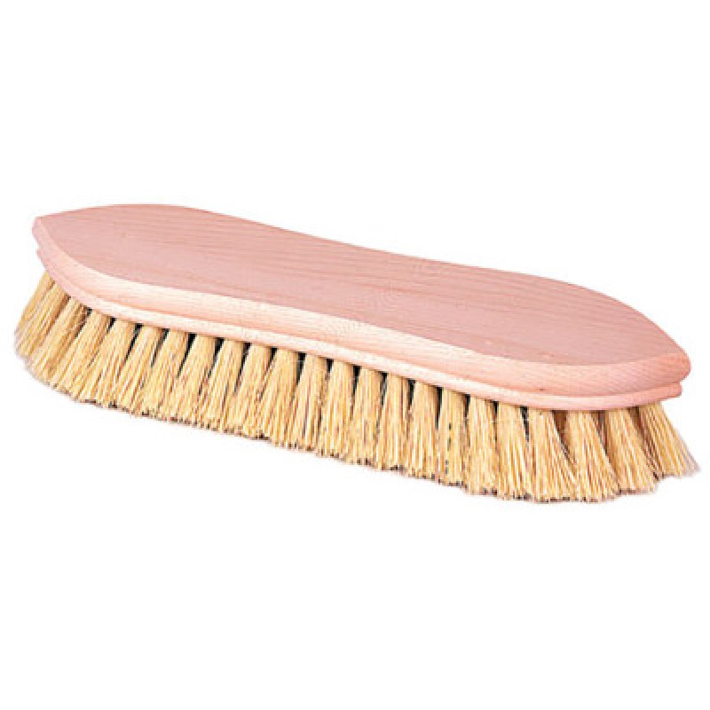 9" POINTED END SCRUB BRUSH WHITE TAMPI-WEILER CORPORAT-804-44023