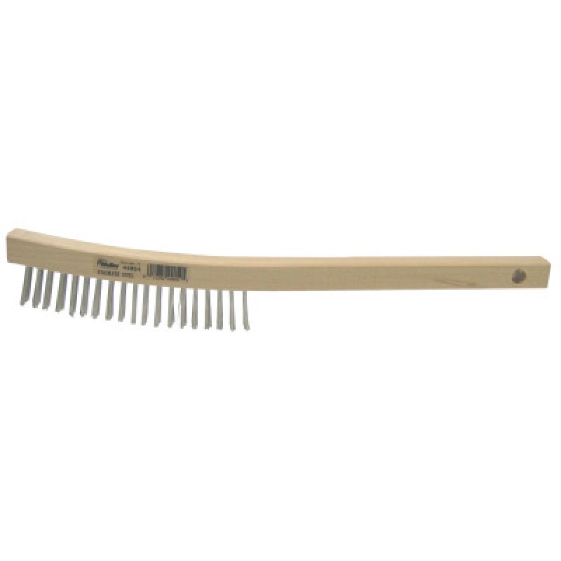CH-39-SS HAND WIRE SCRATCH BRUSH .012 SS- CU-WEILER CORPORAT-804-44054