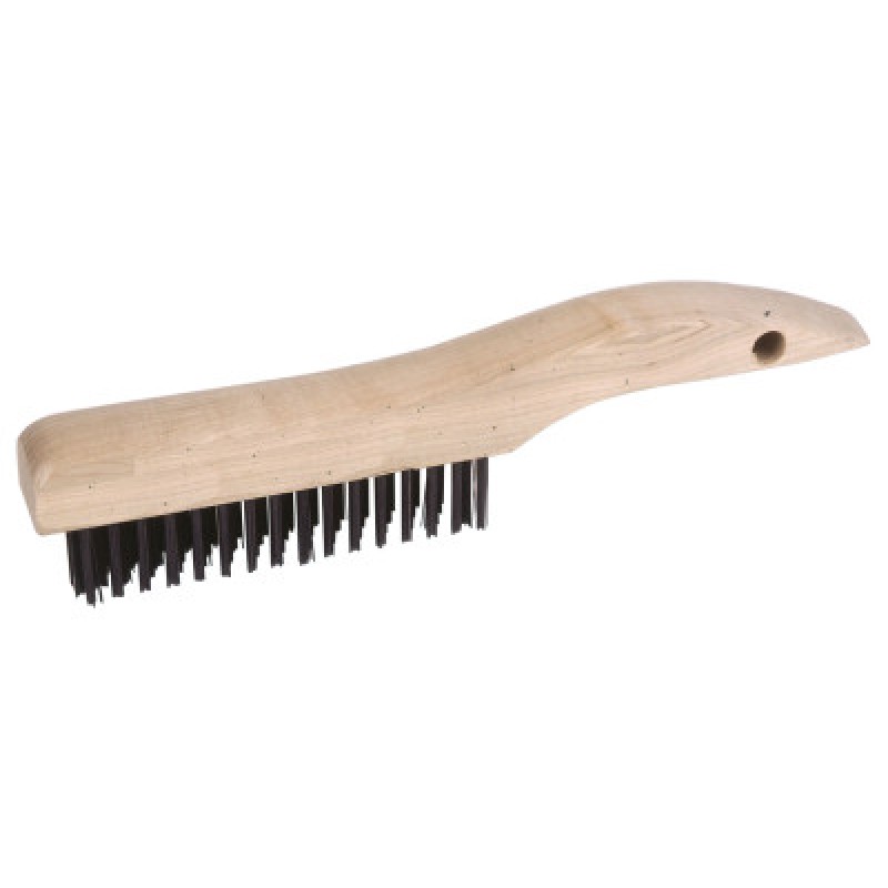 HAND WIRE SCRATCH BRUSH.012 SS- SH-WEILER CORPORAT-804-44062