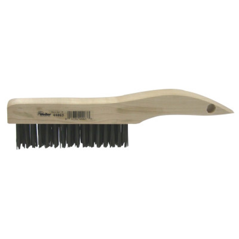 SH-46 SHOE HANDLE SCRATCH BRUSH .012 4X16 R-WEILER CORPORAT-804-44063