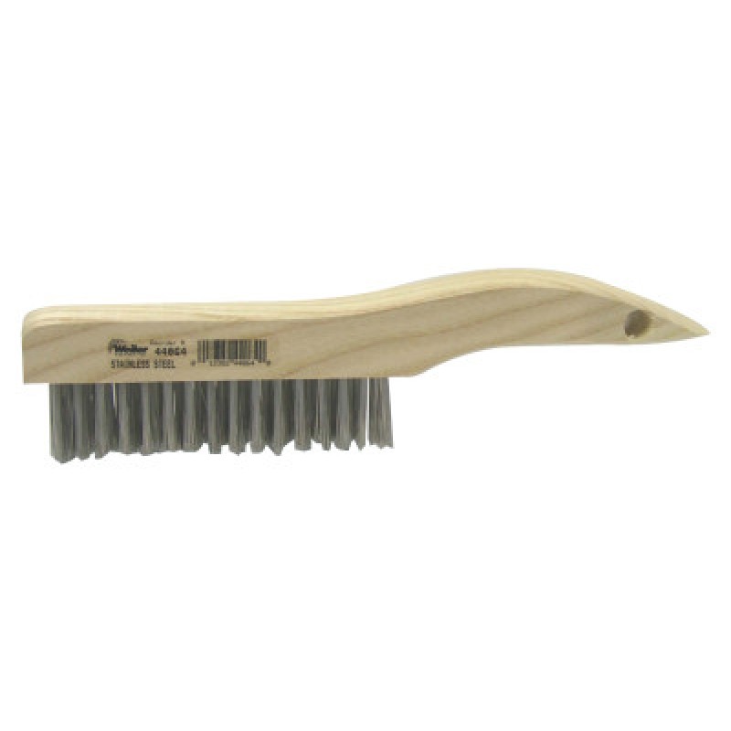 SH-46-SS HAND WIRE SCRATCH BRUSH .012SS SHOE-WEILER CORPORAT-804-44064