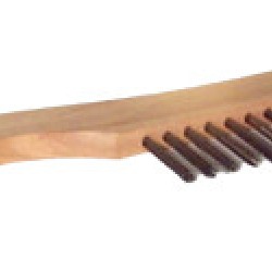 HAND WIRE SCRATCH BRUSH.012 SHOE HANDLE-WEILER CORPORAT-804-44100