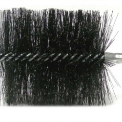 4" DOUBLE SPIRAL FLUE BRUSH .012 4-1/2"-WEILER CORPORAT-804-44169