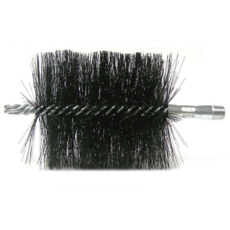 4" DOUBLE SPIRAL FLUE BRUSH .012 4-1/2"-WEILER CORPORAT-804-44169