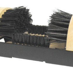 BOOT CLEANING BRUSH 9" X6" BLACK NYLON-WEILER CORPORAT-804-44391