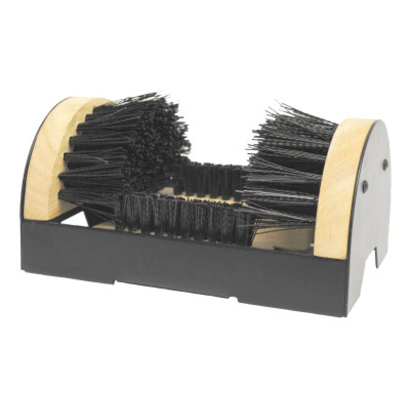 BOOT CLEANING BRUSH 9" X6" BLACK NYLON-WEILER CORPORAT-804-44391