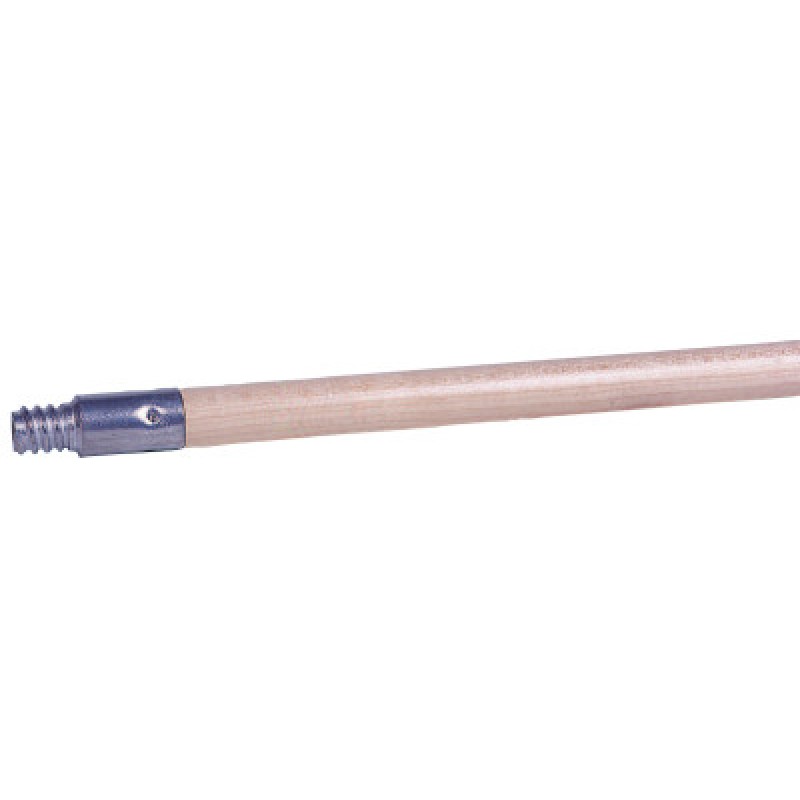 60" WOOD HANDLE THREADEDMETAL TIP 1-1/8" DIAME-WEILER CORPORAT-804-44435